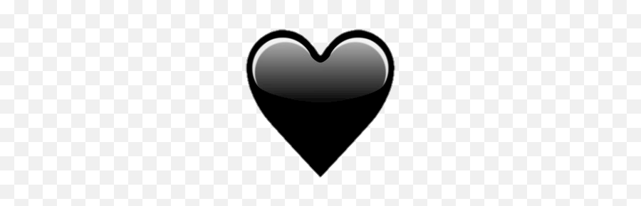 What Do The Different Coloured Heart Emojis Mean - Transparent Black Heart Emoji Png,Emoji Heart Meanings