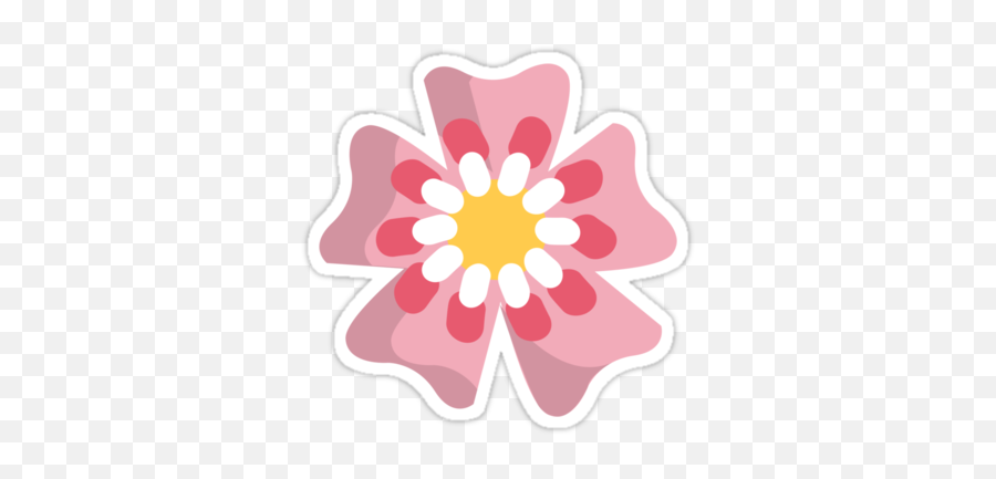 Emoji Portfolio Cherry Blossom Emojione - Clip Art,Emoji Cherry