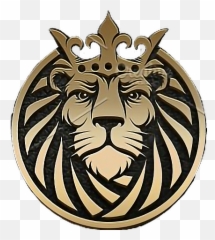 Lion King Stamp - King Lion Logo Png Emoji,Tony The Tiger Emoji