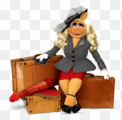 Miss Piggys Dress - Transparent Emoji