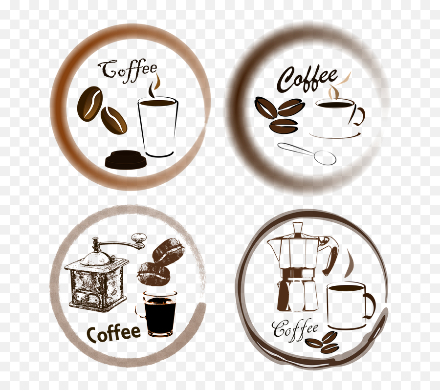 Coffee Drink Breakfast - Coffee Emoji,Smoking Pot Emoji - free ...