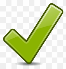 Check Mark - Checkmark Transparent Emoji