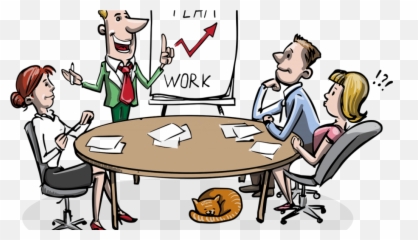 Ilse Nel - Meetings At Work Cartoon Emoji