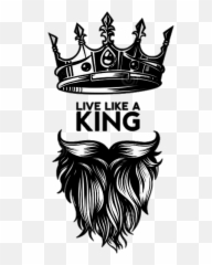 King Crown Black Daddybrad80 - Live Like A Logo Emoji
