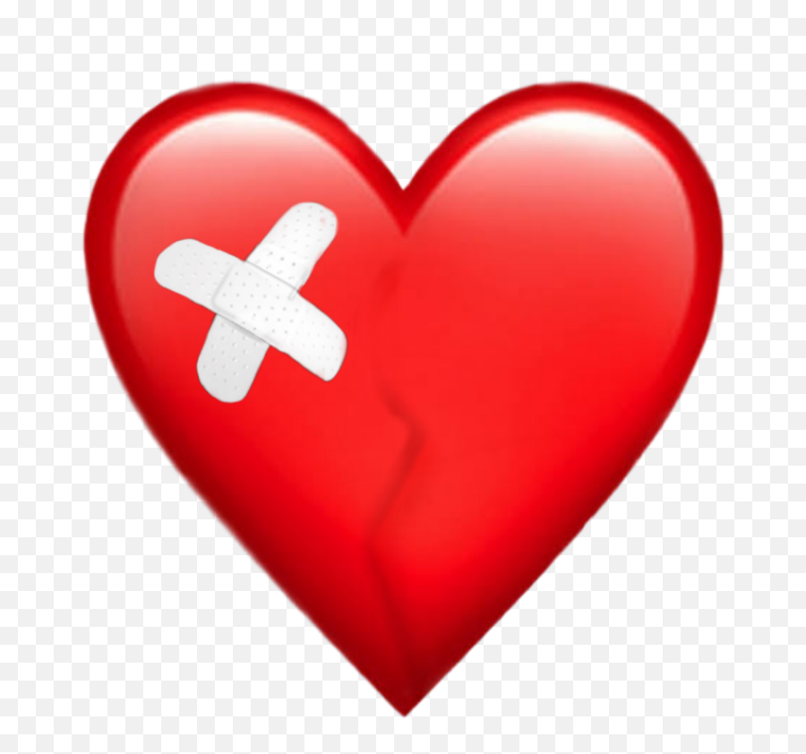 Heart Brokenheart Heartemoji Aesthetic - Whatsapp Heart Emoji Png,Healing Emoji