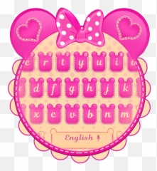 Pink Mouse Keyboard Theme - Google Play Clip Art Emoji