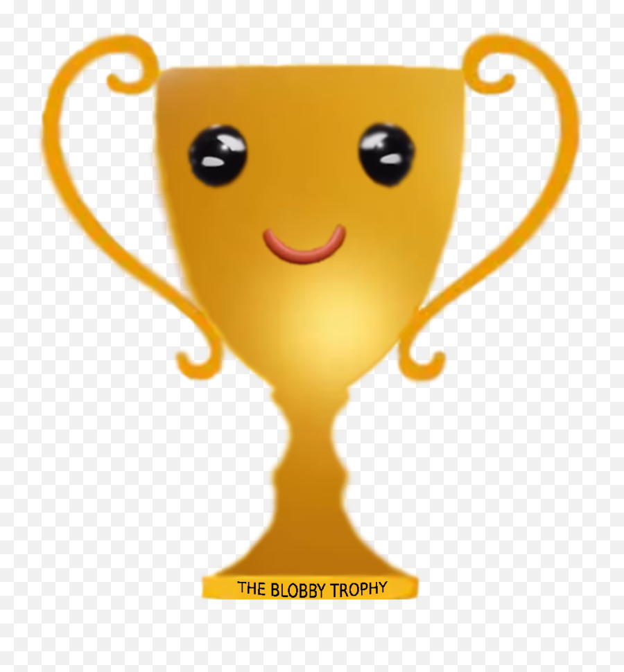 Blobbyrun - Cartoon Emoji,Trophy Emoticon