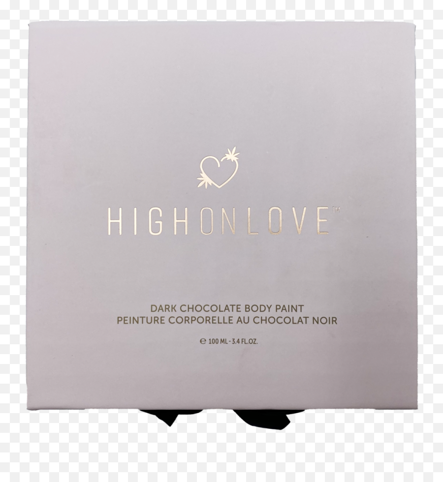 High On Love Dark Chocolate Body Paint U2013 Blis Emoji,Chocolate Bar Emoji