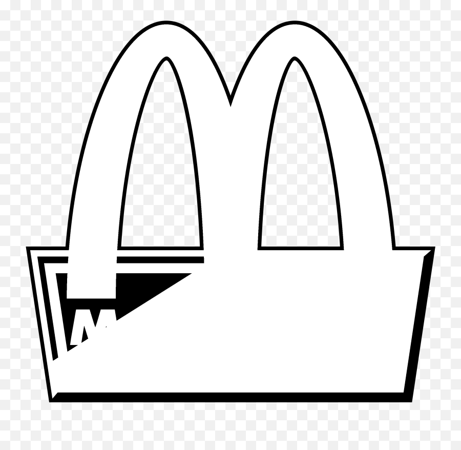Mcdonalds M Png - Mcdonaldu0027s Logo Black And White 2997477 Horizontal Emoji,Mcdonalds Emoji