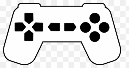 Spelenheten Siluett - Game Controller Clipart Black And White Emoji,Controller Emoji