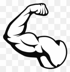 Flexed Biceps People Gif - Emoji Biceps,Bicep Emoji - free transparent ...