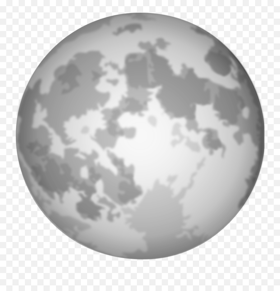 Moon Clipart 4 - Clipart Moon Png Emoji,White Moon Emoji