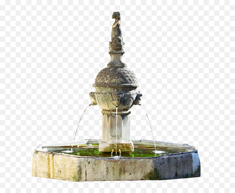 Fountain Sculpture Water - Fuentes De Agua Png Emoji,Blowing Bubbles Emoji