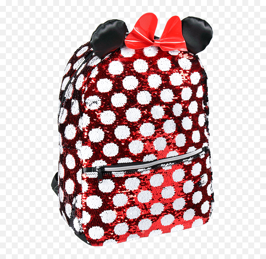Backpack Casual Lentejuelas Metalizada - Backpack Emoji,Minnie Emoji