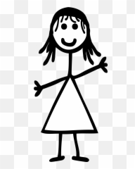 Devil Clipart Stick Figure - Transparent Background Emoji