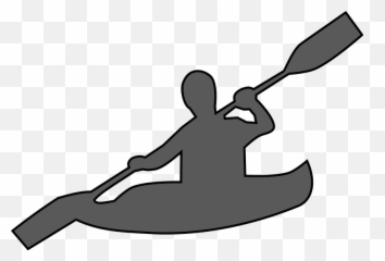 Cliparts - Kayaking Black And White Emoji