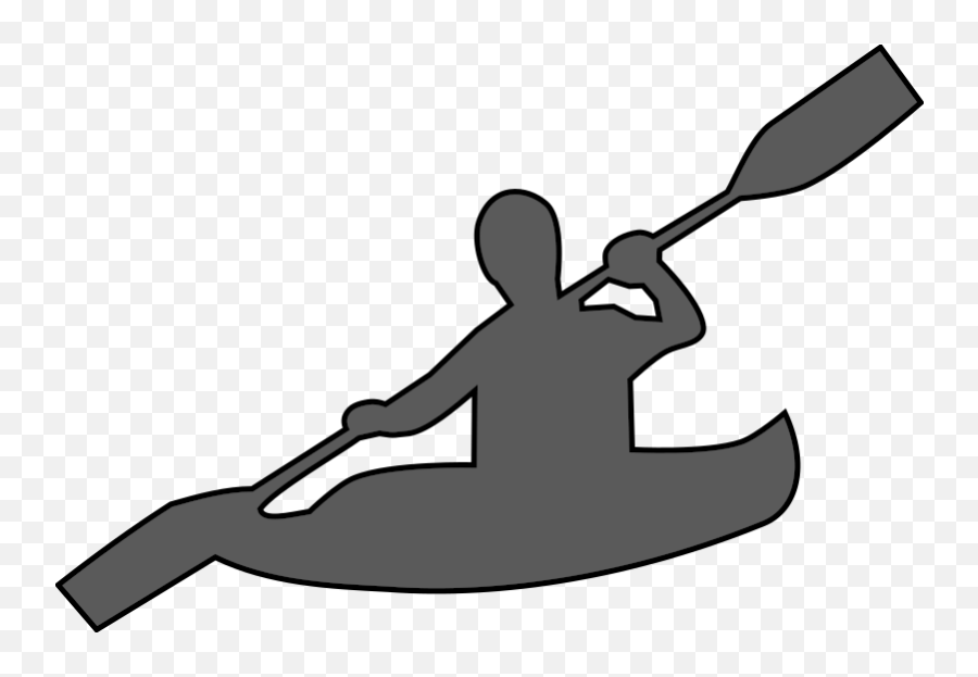 Cliparts - Kayaking Clipart Black And White Emoji,Paddle Board Emoji