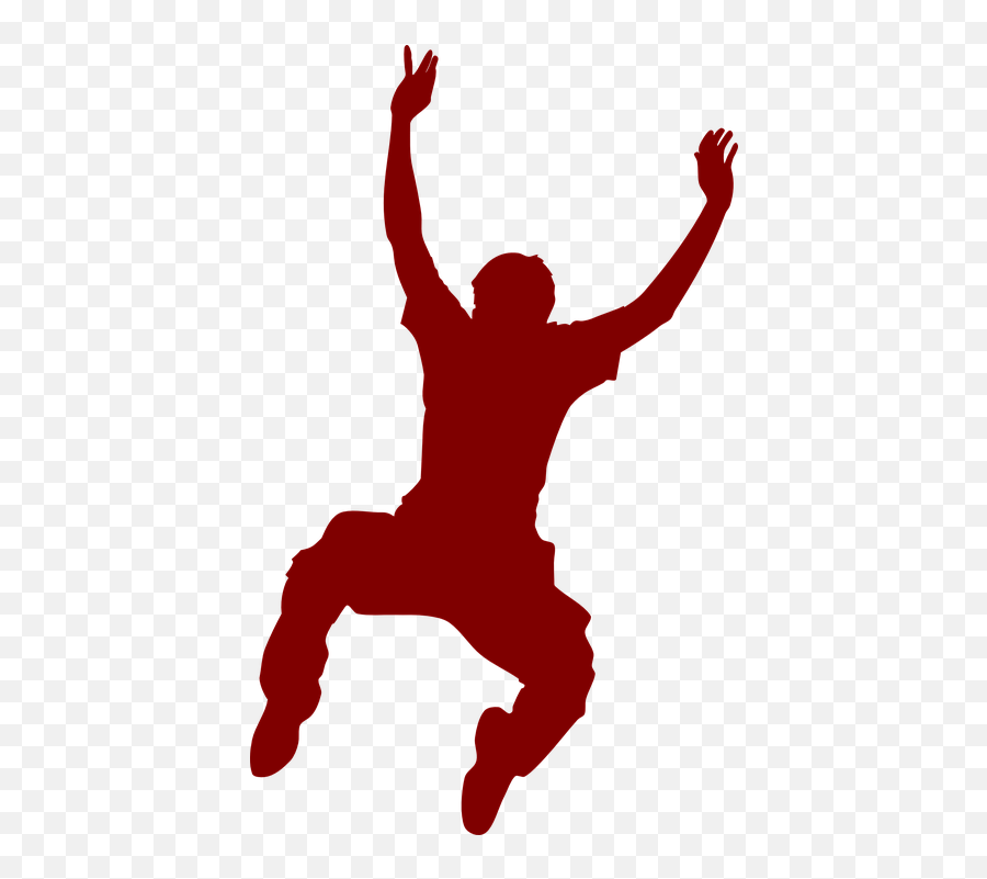 Dancer Jumping Ballet - Jumping Silhouette Emoji,Soccer Team Emojis