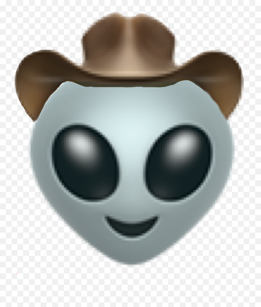 Cowboy Meme Emoji - Alien Cowboy Emoji,Cowboy Hat Emoji
