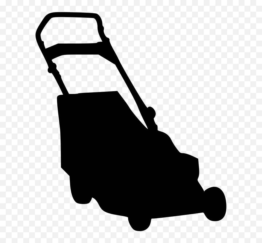 Lawnmower Vector Grass Cutter Picture - Lawn Mower Clipart Silhouette Emoji,Lawn Mower Emoji