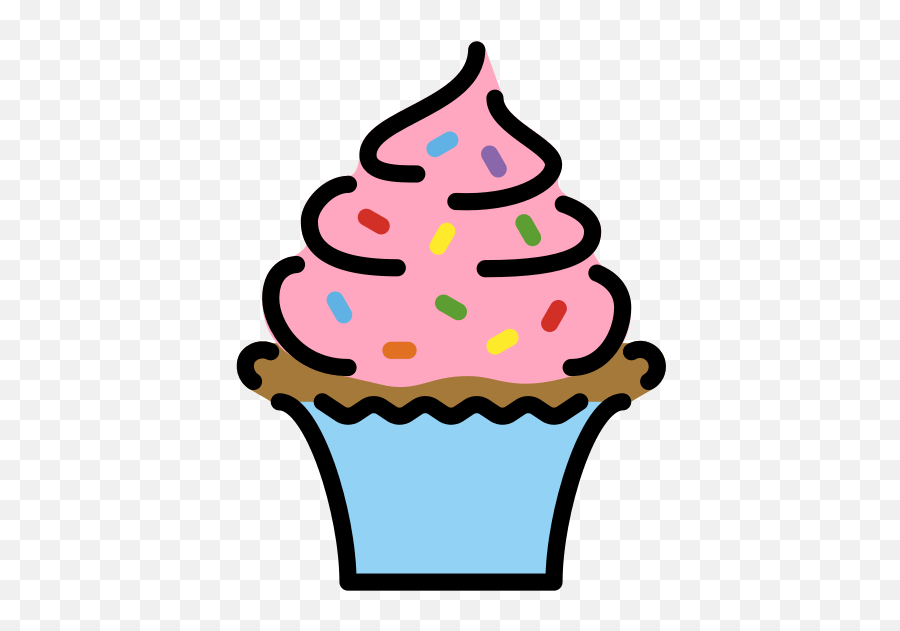 Cupcake - Emoji Meanings U2013 Typographyguru Clip Art,Emoji Cake Ideas