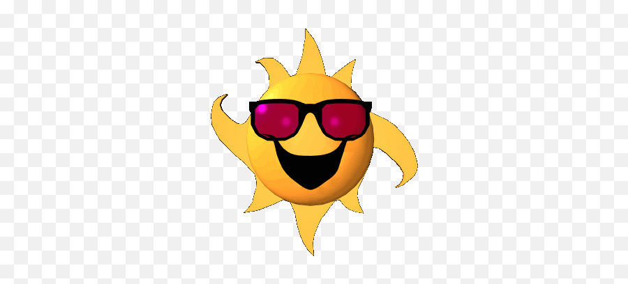 Adicionar Legenda - Smiling Sun Animated Gif Emoji,Glow Emoji