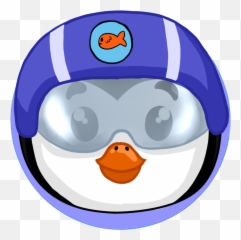 Penguin Racer Phone Grip - Cartoon Emoji
