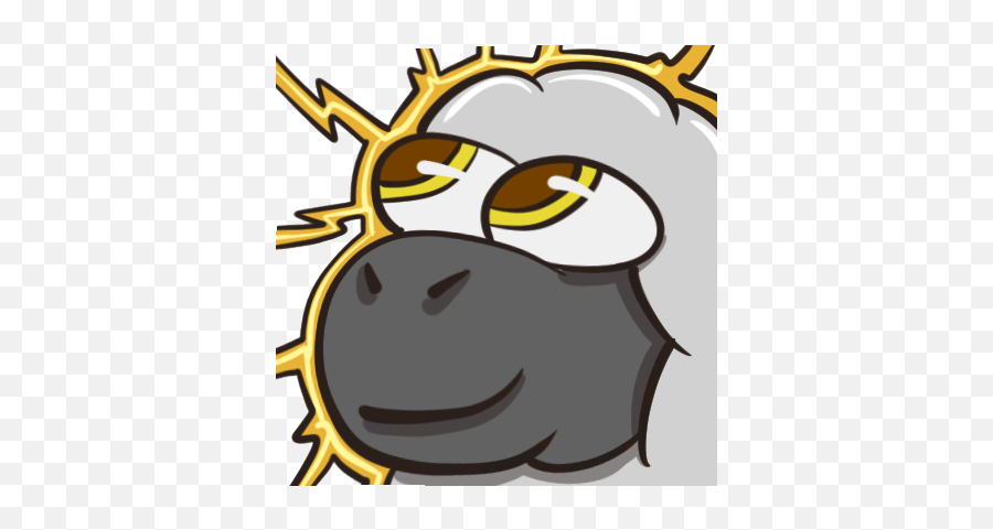 Electric Sheep City - Cartoon Emoji,Sheep Emoticon
