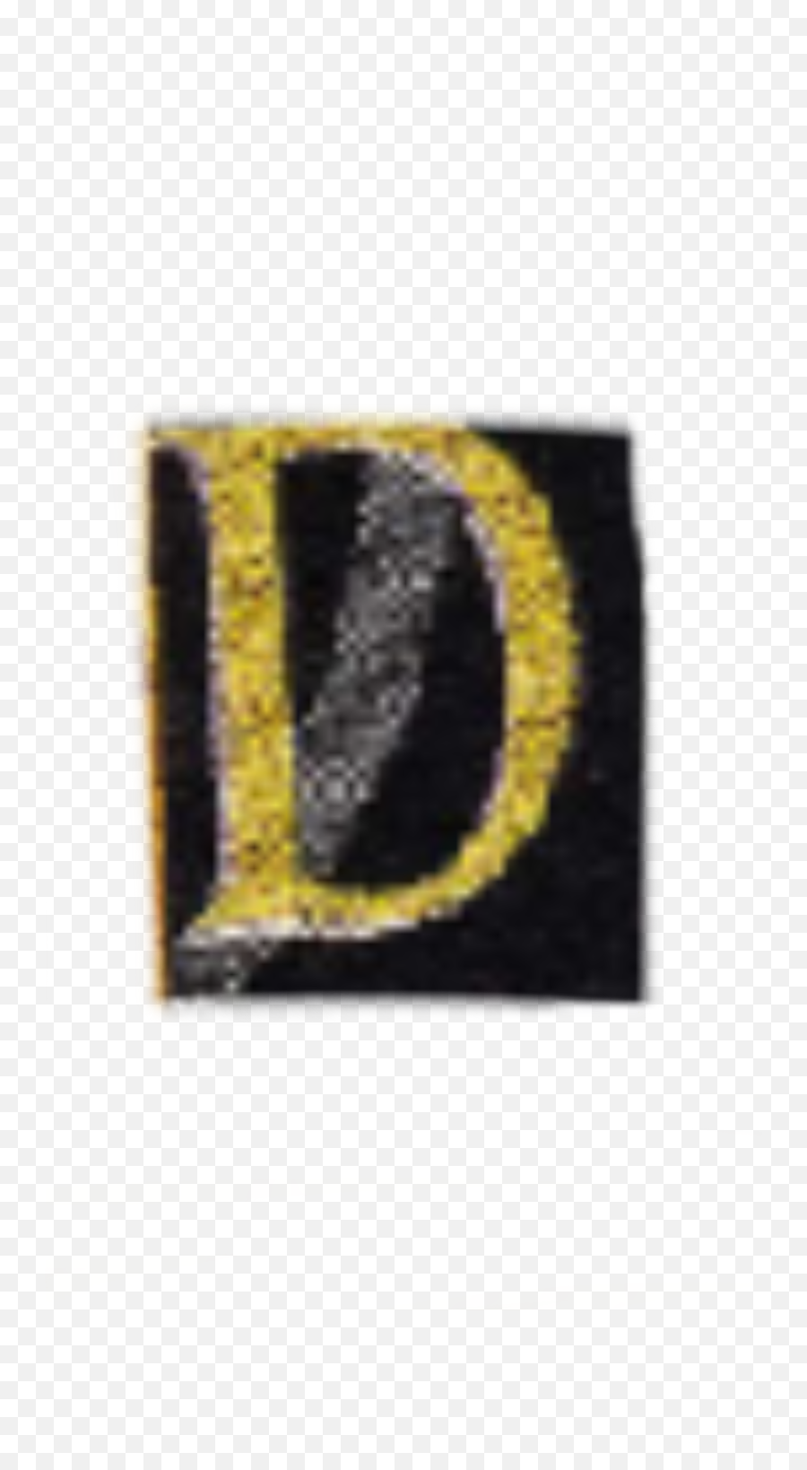 Newspaper Cutouts Letters D - Emblem Emoji,Letter D Emoji