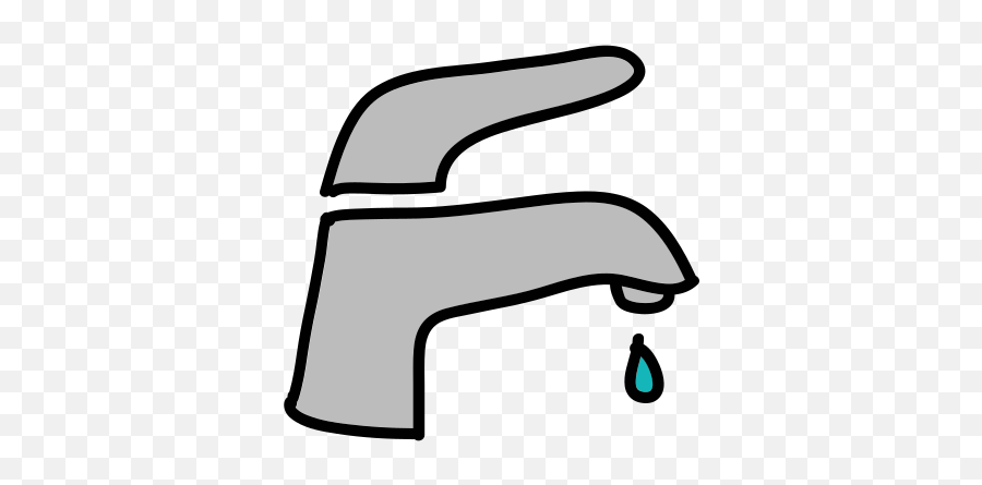 Water Tap Icon - Clip Art Emoji,Faucet Emoji