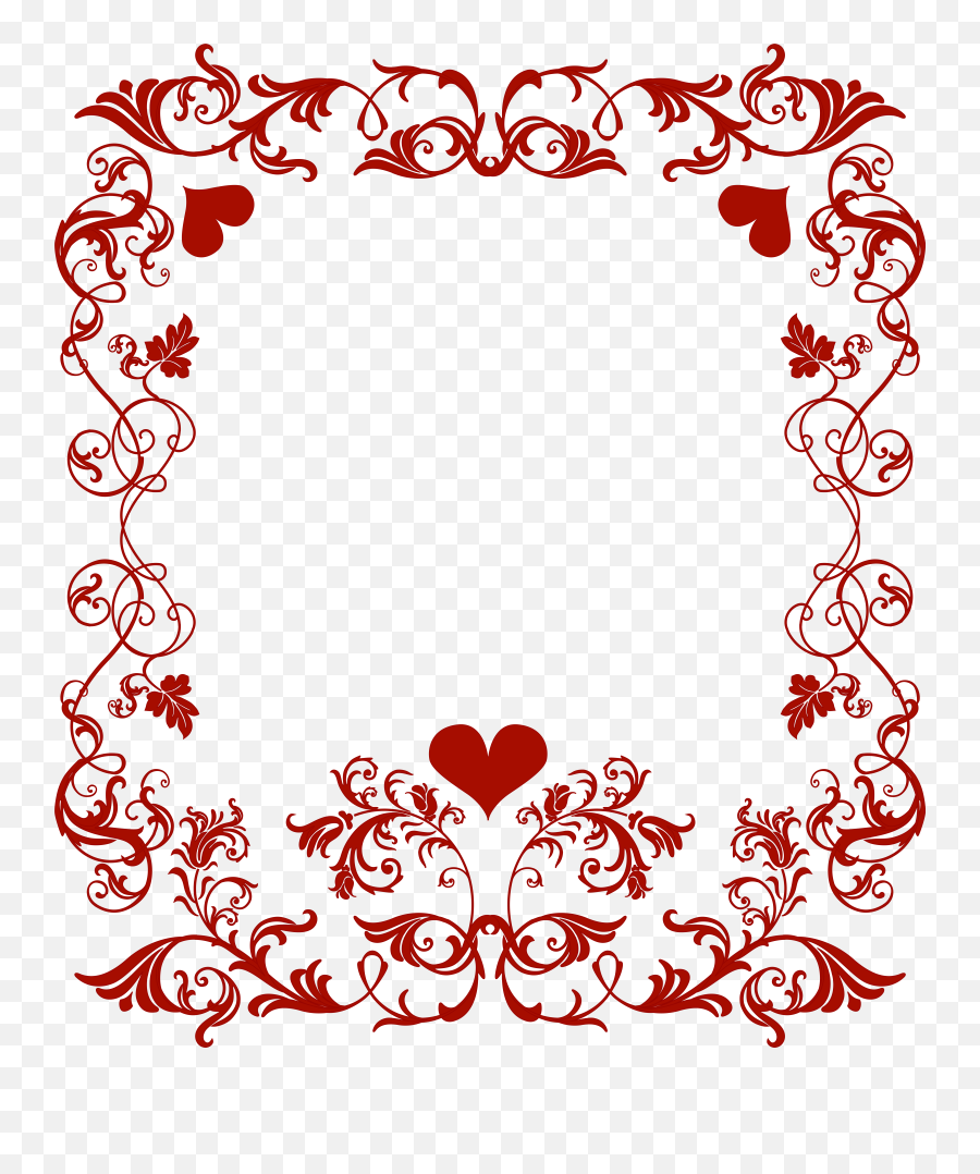 Valentines Day Clipart Border Emoji,Valentine's Day Find The Emoji
