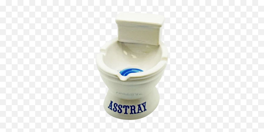 Toilet Asstray Ceramic Ashtray - Toilet Emoji,Toilet Emoji Png