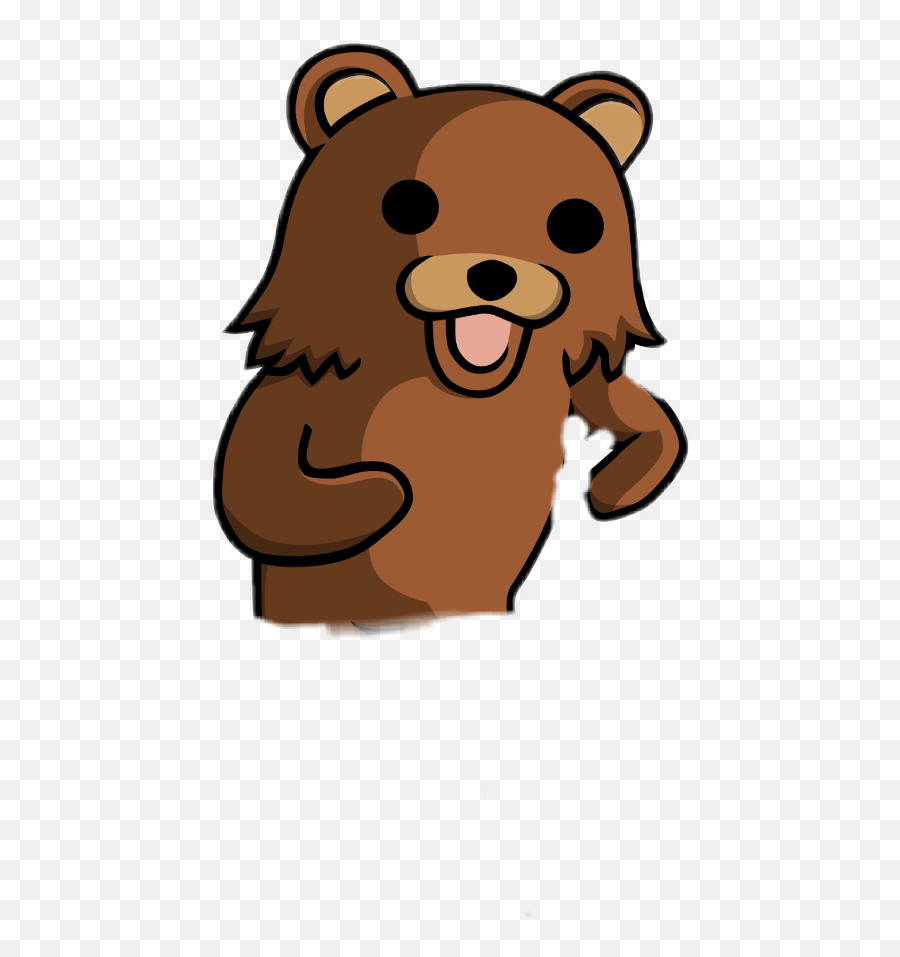 Michael Freetoedit - Pedobear Emoji Transparent Cartoon Pedo Bear Meme,Mist Emoji