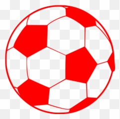 Red soccer 3 icon - Free red sport icons Soccer Ball Icon Emoji