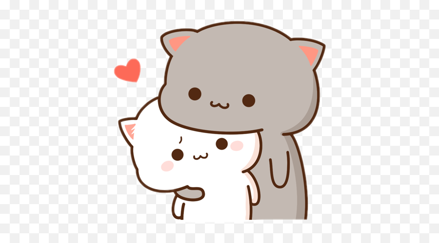 Largest Collection Of Free - Toedit Cute Hug Stickers Peach And Goma Emoji,Hugging Emoji