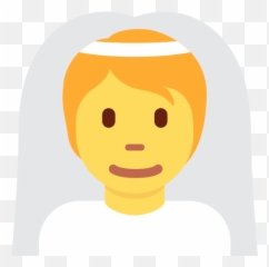 Person With Veil Emoji - Emoji Person With Veil,Bride Emoji