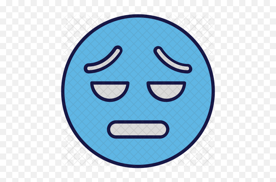 Upset Emoji Icon - Happy,Unhappy Emoji