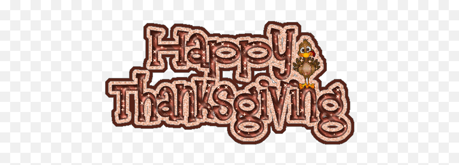 Gif Thanksgiving Graphics Gifs Cute - Happy Thanksgiving Glitter Graphics Emoji,Happy Thanksgiving Emoji