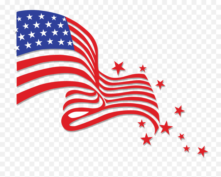 United State Flag Clipart - Fourth Of July Vector Emoji,Alaska Flag Emoji