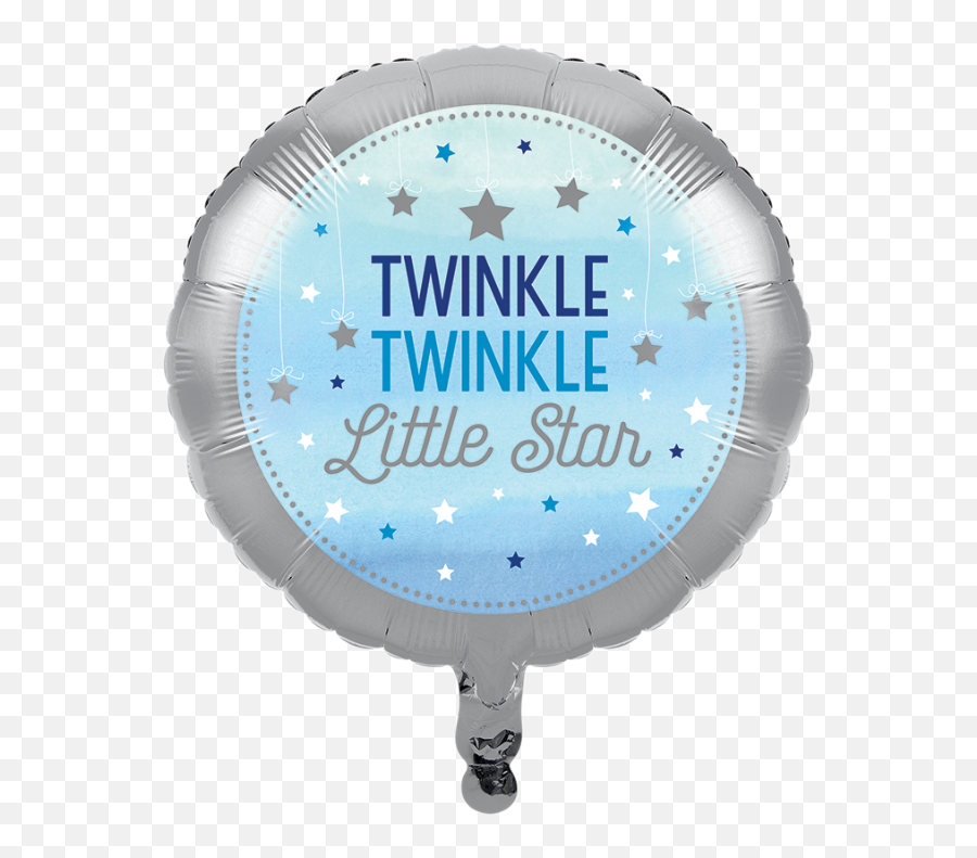 One Little Star Boy Foil Balloon - Balloon Emoji,Emoji Balloon Arch