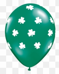 St - Patricku0027s day Qualatex Polka Dot Balloons Emoji