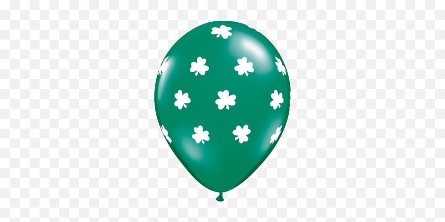 St - Patricku0027s Day Qualatex Polka Dot Balloons Emoji,Shamrock Emoji For Facebook