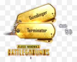 Badge Medal Pubg Players Unknows - Gold Emoji,Terminator Emoji