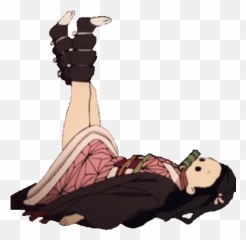 Nezuko Is Bored - Demon Slayer Discord Emotes Emoji,Worm Emoji
