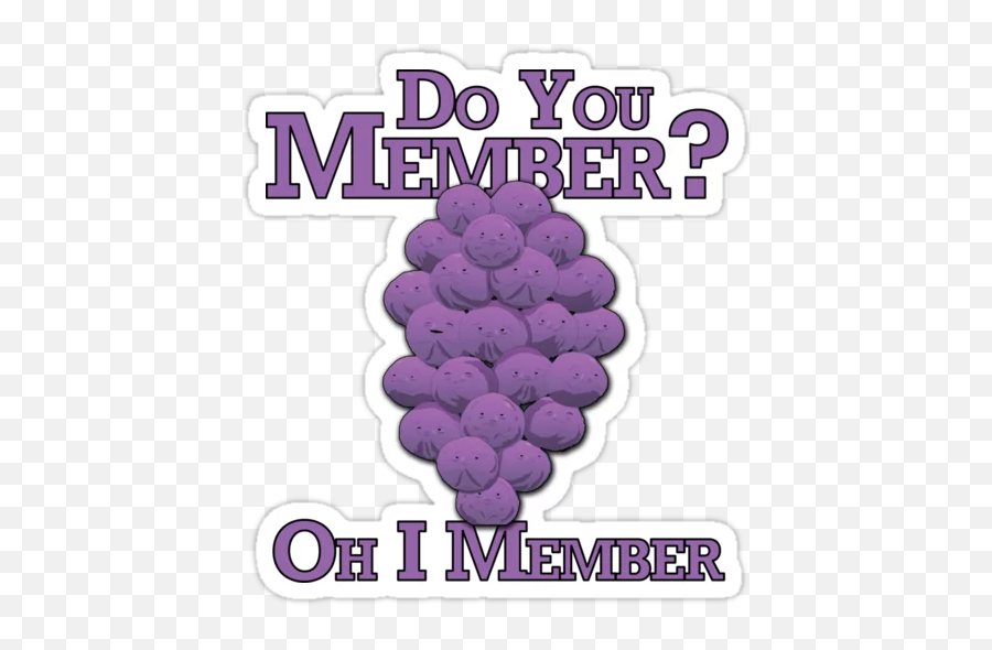 Member Berries - Grape Emoji,Member Berries Emoji