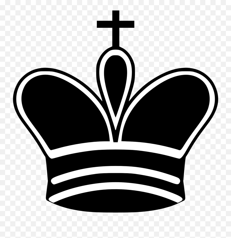 Chess King Meeple Black Game - King Queen Chess Symbol Emoji,Queen Chess Piece Emoji