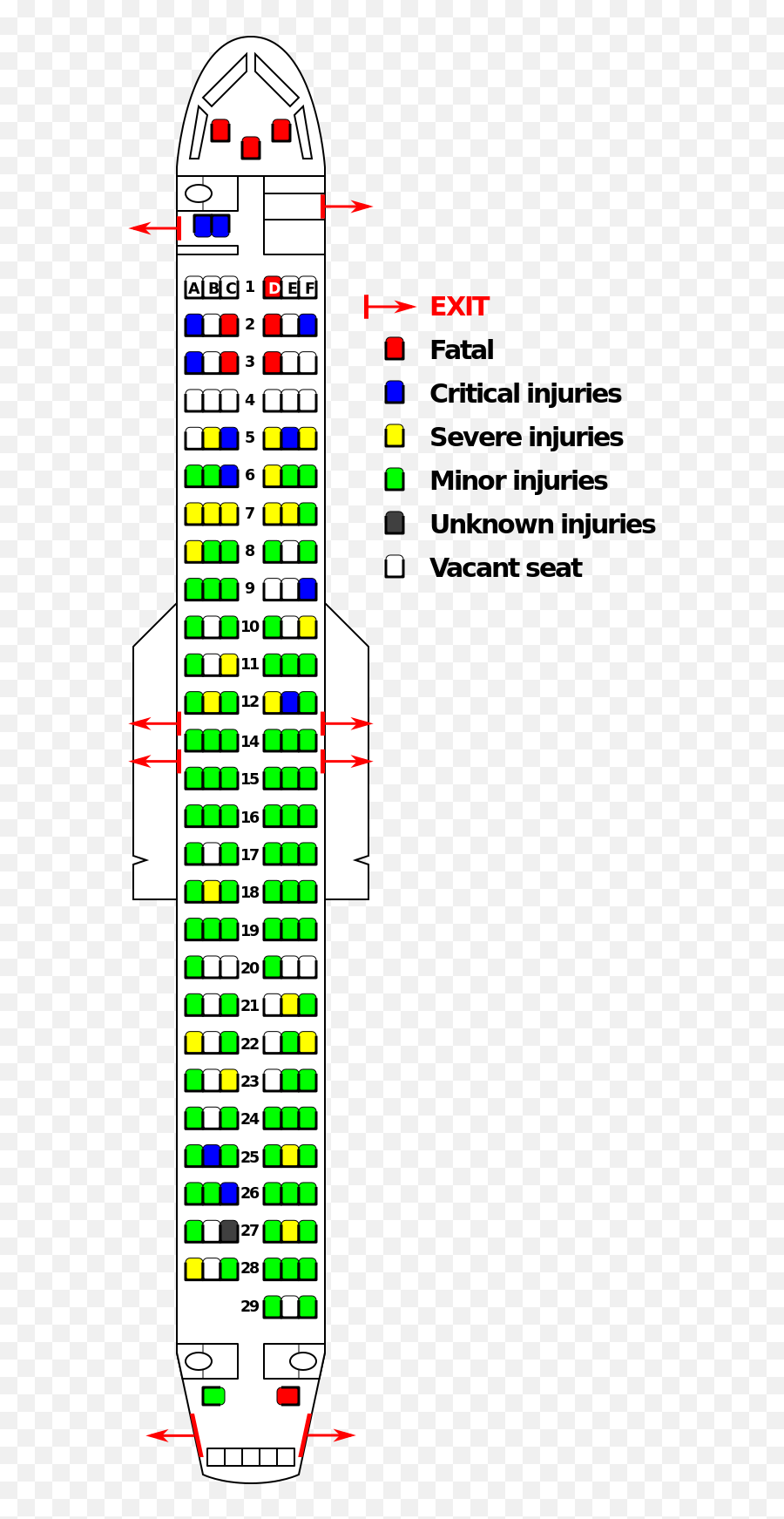 Turkish Air 1951 Seating Chart En - Turkish Airline Plane Seat Plan Emoji,Emoji Translation Chart