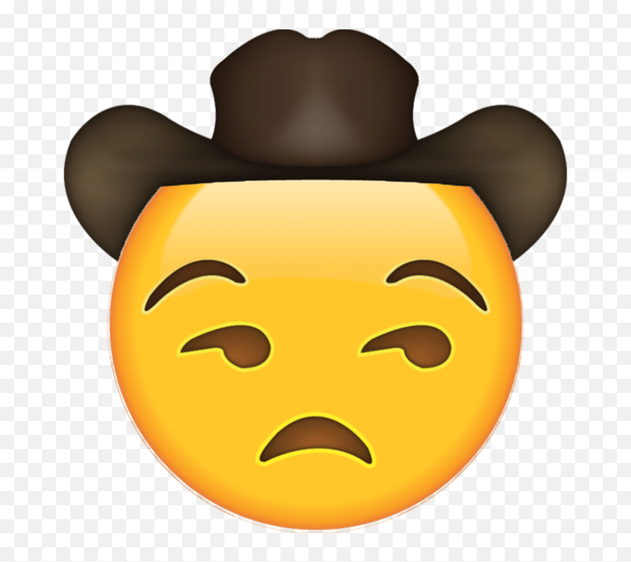 Marijuana Ptsd - Sad Cowboy Emoji Transparent,Marijuana Emoticon