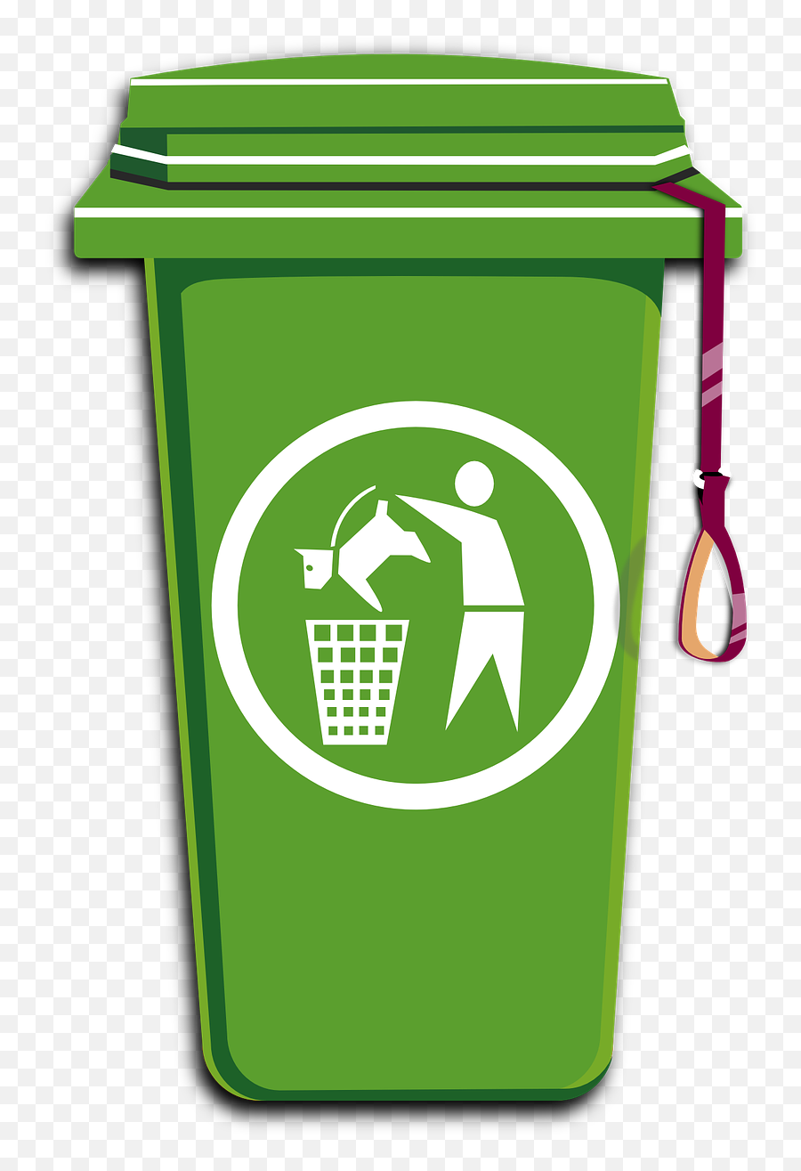 Recycle Bin Green Environment Garbage - Clipart Trash Bin Png Emoji,Trash Bin Emoji