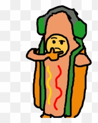 Drew Snapchat Thinkdog - Clip Art Emoji